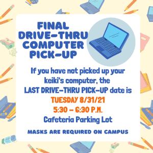 Final Drive-Thru Computer Pick-Up